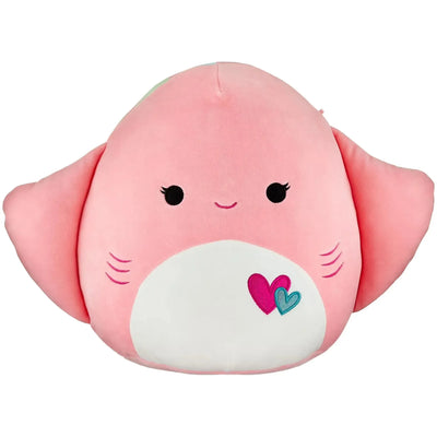 Squishmallows - Valentine’s Edition Saxa the Pink Stingray Plush (5