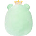 Squishmallows - Valentine’s Edition Yellow Crown Fenra the Green Frog Plush (5") - Jazwares - (2023)