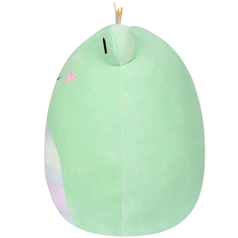 Squishmallows - Valentine’s Edition Yellow Crown Fenra the Green Frog Plush (5
