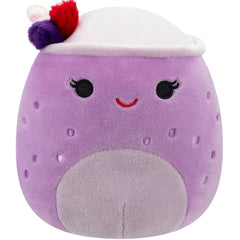 Squishmallows - Vie the Purple Boba Drink Plush (5") - Jazwares - (2022)