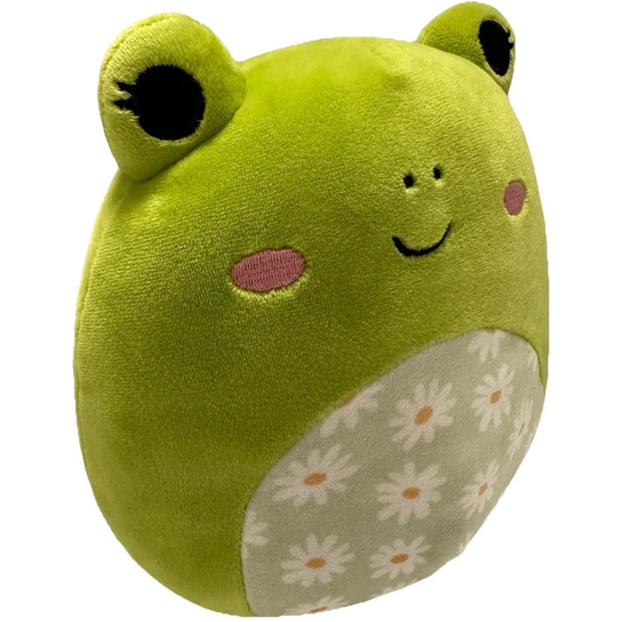 Squishmallows - Wendy the Frog with Floral Belly Plush (9") - Kellytoy - Easter Squad - (2022)