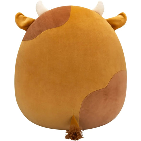 Squishmallows - Winter Edition Jericho the Gingerbread Cow Plush (12