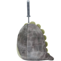 Squishmallows - Xander the Dinosaur Mini Plush Clip-On Keychain (3.5") - Jazw...- Image 4