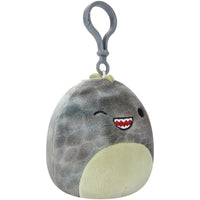 Squishmallows - Xander the Dinosaur Mini Plush Clip-On Keychain (3.5") - Jazw...- Image 6