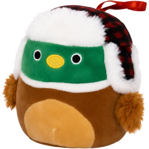 Squishmallows - Avery the Duck Holiday Ornament Plush (4.5