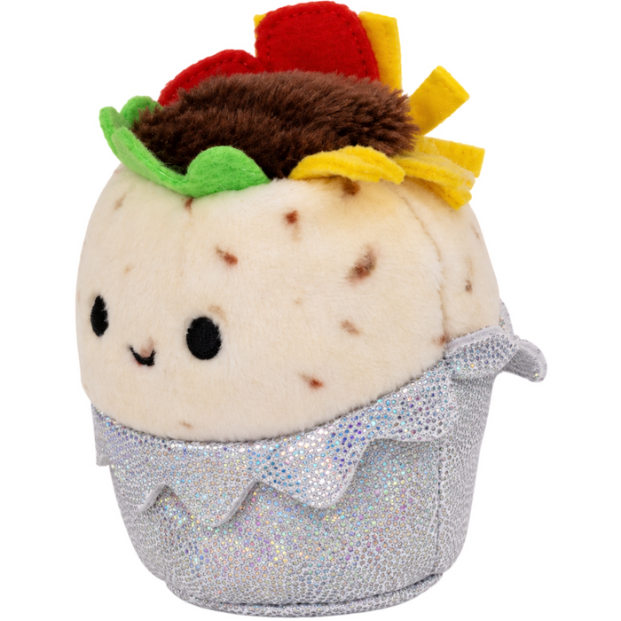 Squishmallows - Bernardo the Burrito Plush (2.5") - Jazwares - Squishville Foodie Squad - (2023)