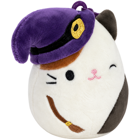 Squishmallows - Cam the Cat Clip-On Plush (4