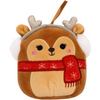 Squishmallows - Darla the Reindeer Holiday Ornament Plush (4.5
