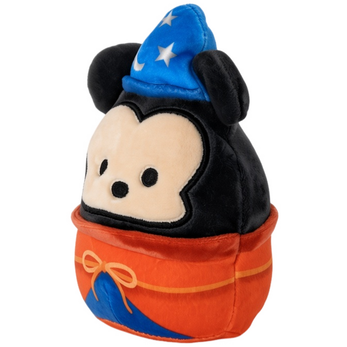 Squishmallows - Disney - The Sorcerer's Apprentice Mickey Mouse Plush (5.5") - Kellytoy - Mickey Mouse Through the Years - (2022)