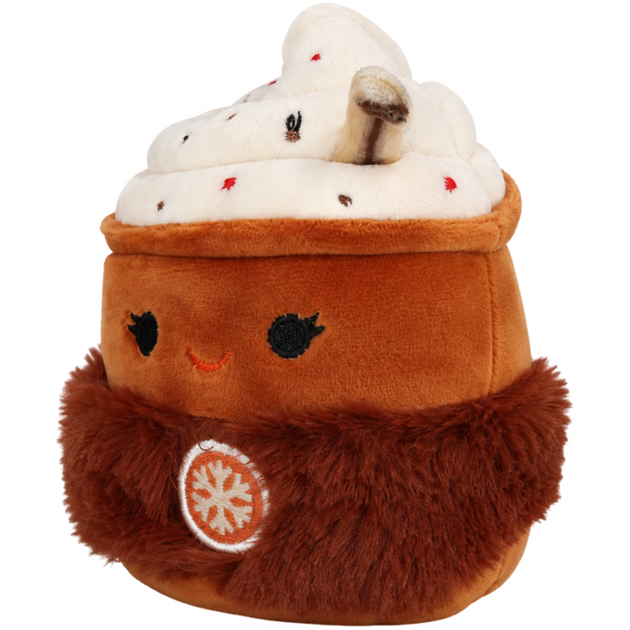 Squishmallows - Esther the Hot Chocolate Plush (4") - Jazwares - Holiday Mystery Squad - (2024)
