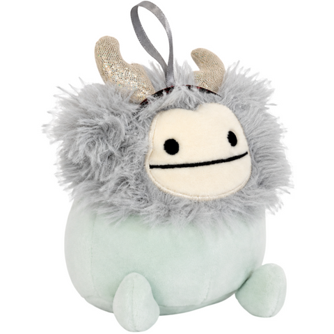Squishmallows - Evita the Bigfoot Holiday Ornament Plush (4.5