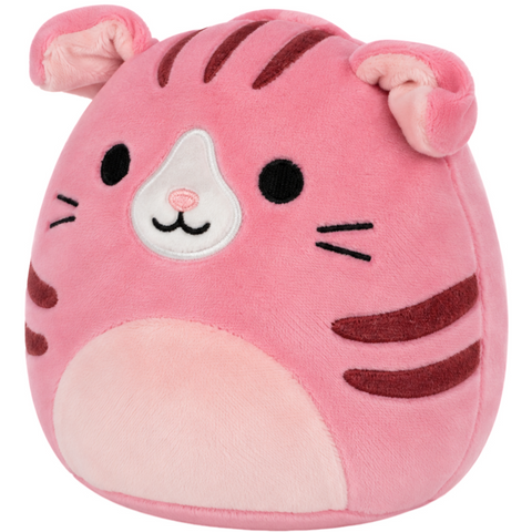 Squishmallows - Geraldine the Pink Scottish Fold Cat Plush (5