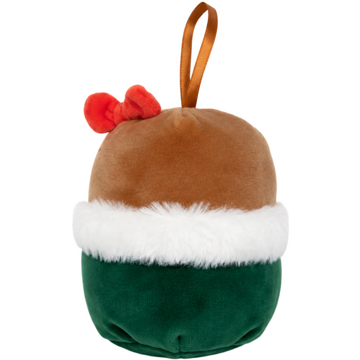 Squishmallows - Gina the Gingerbread Girl Holiday Ornament Plush (4") - Kellytoy - Holiday Winter Collection - (2023)
