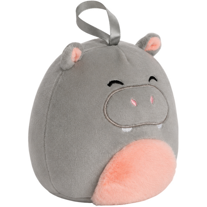 Squishmallows - Harrison the Hippopotamus Holiday Ornament Plush (4") - Kellytoy - Animals Collection - (2024)