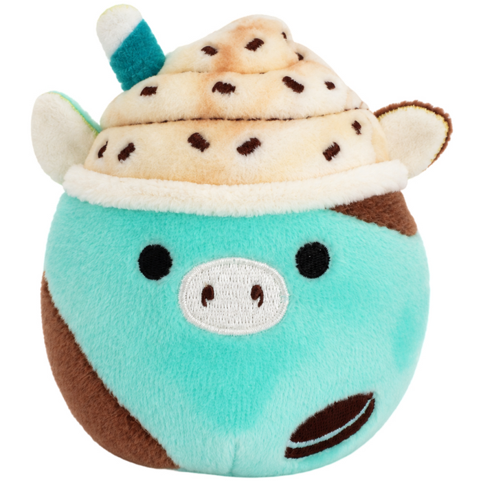 Squishmallows - Ingeborg the Mint Frappuccino Cow Plush (3") - Jazwares - Mystery Squad - (2024)