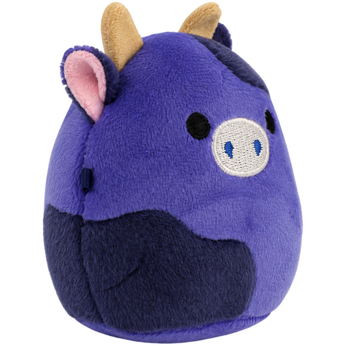 Squishmallows - Ingred the Purple Cow Plush (3") - Jazwares - Micromallows - (2024)