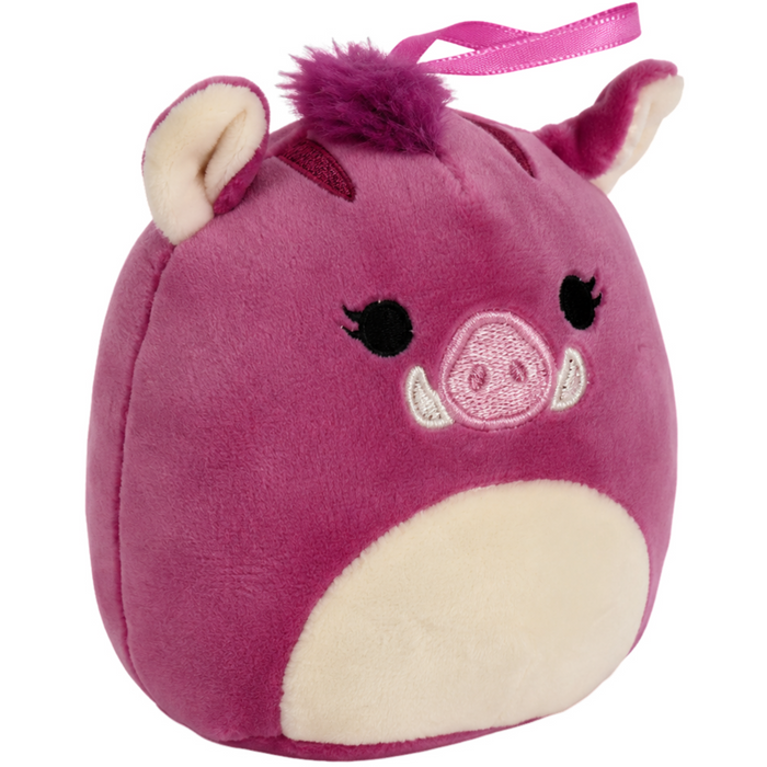 Squishmallows - Jenna the Warthog Holiday Ornament Plush (4") - Kellytoy - Animals Collection - (2024)