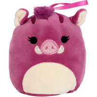 Squishmallows - Jenna the Warthog Holiday Ornament Plush (4