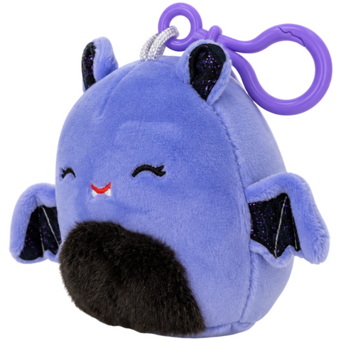 Squishmallows - Joldy the Bat Clip-On Plush (3.5