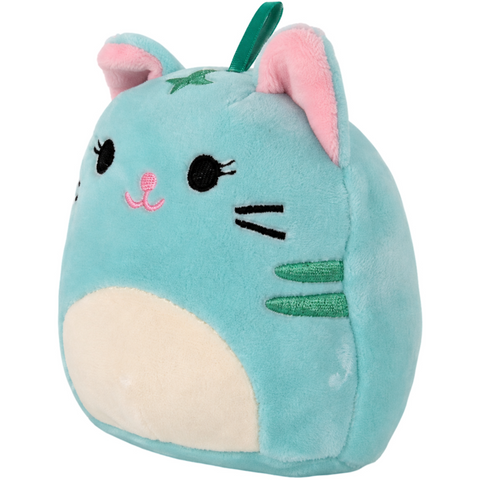 Squishmallows - Jules the Cat Holiday Ornament Plush (4
