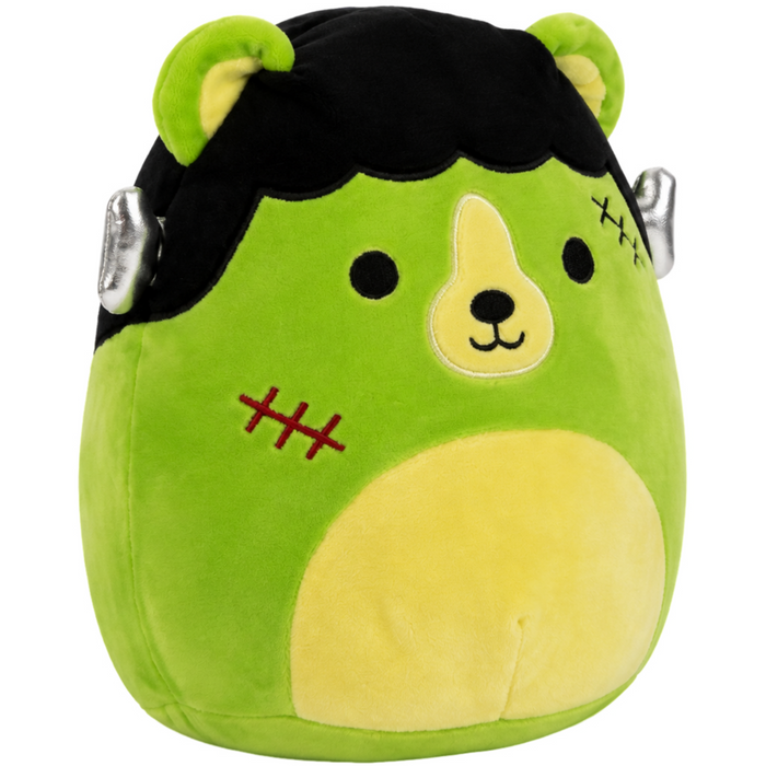 Squishmallows - Len the Franken Bear Plush (9") - Kellytoy - Halloween Squad - (2021)