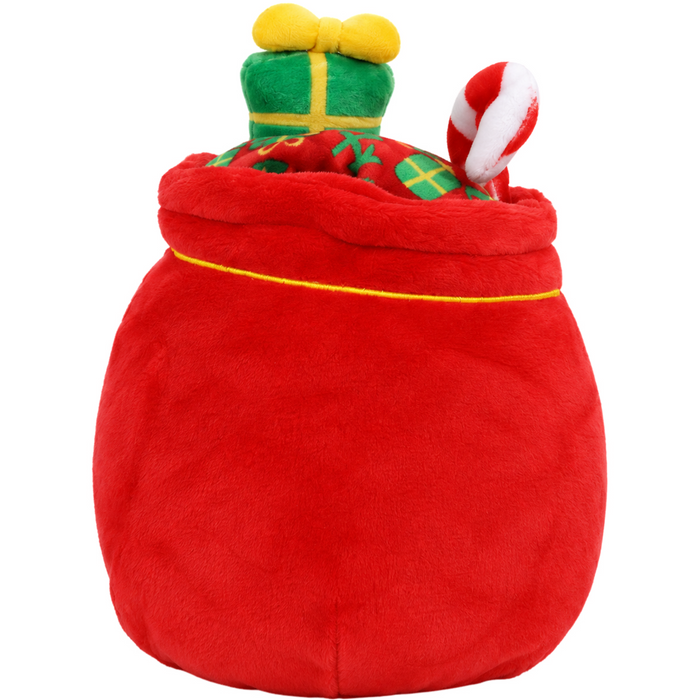 Squishmallows - Lowell the Santa Bag Plush (4") - Jazwares - Holiday Mystery Squad - (2024)