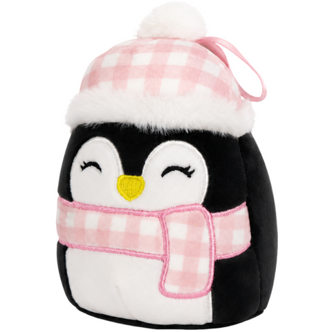 Squishmallows - Luna the Penguin Holiday Ornament Plush (5