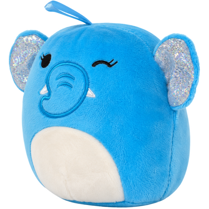 Squishmallows - Mila the Elephant Holiday Ornament Plush (4") - Kellytoy - Holiday Bright Squad - (2021)
