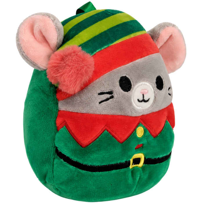 Squishmallows - Misty the Mouse Holiday Ornament Plush (4.5") - Kellytoy - Holiday Collection - (2023)