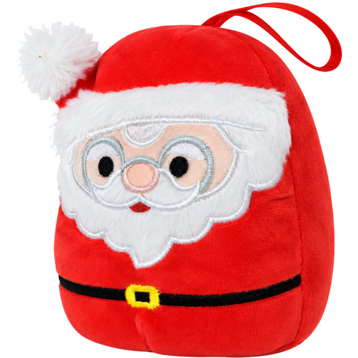 Squishmallows - Nick the Santa Claus Holiday Ornament Plush (4") - Kellytoy - Holiday Collection - (2023)