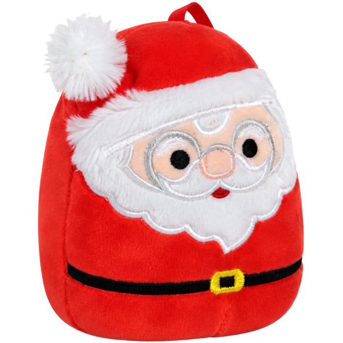 Squishmallows - Nick the Santa Claus Holiday Ornament Plush (4") - Kellytoy - Holiday Collection - (2023)