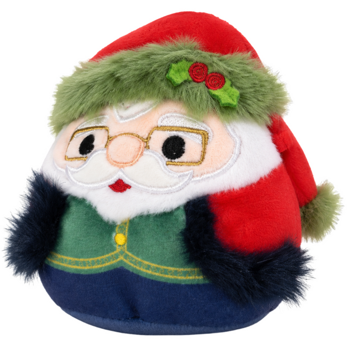 Squishmallows - Nick the Santa Claus Plush (4") - Jazwares - Holiday Mystery Squad - (2024)