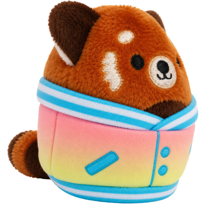 Squishmallows - Seth the Red Panda Plush (2.5") - Kellytoy - Squishville Series 10 - (2023)