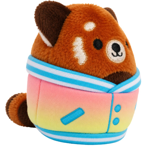 Squishmallows - Seth the Red Panda with Outfit Mystery Mini Plush (2.5