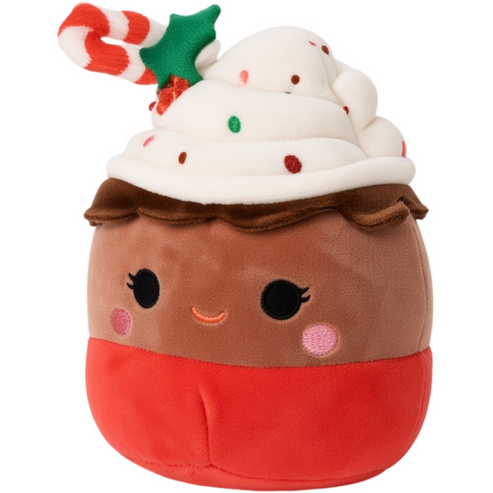 Squishmallows - Sivi the Hot Chocolate Holiday Ornament Plush (4") - Kellytoy - Holiday Winter Collection - (2023)