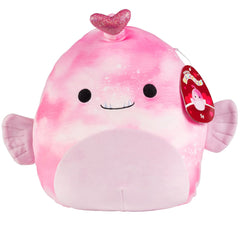 Squishmallows - Sy the Anglerfish Plush (6.75") - Kellytoy - Valentines Squad - (2024)