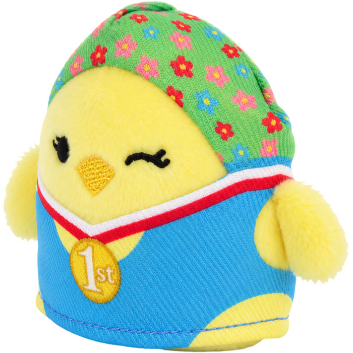 Squishmallows - Triston the Chick with Outfit Mystery Mini Plush (2.5") - Kellytoy - Squishville Series 10 - (2023)