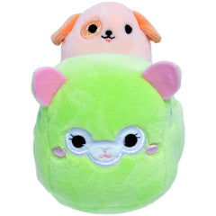 Squishville by Squishmallows - Harrison the Dog in Truck Plush (3") - Kellytoy
