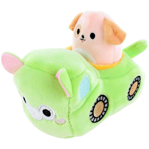 Squishville by Squishmallows - Harrison the Dog in Truck Plush (3") - Kellytoy