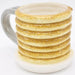Stack of Pancakes Sculpted Mug Gag Gift (Ceramic, 12 oz.) - Island Dogs