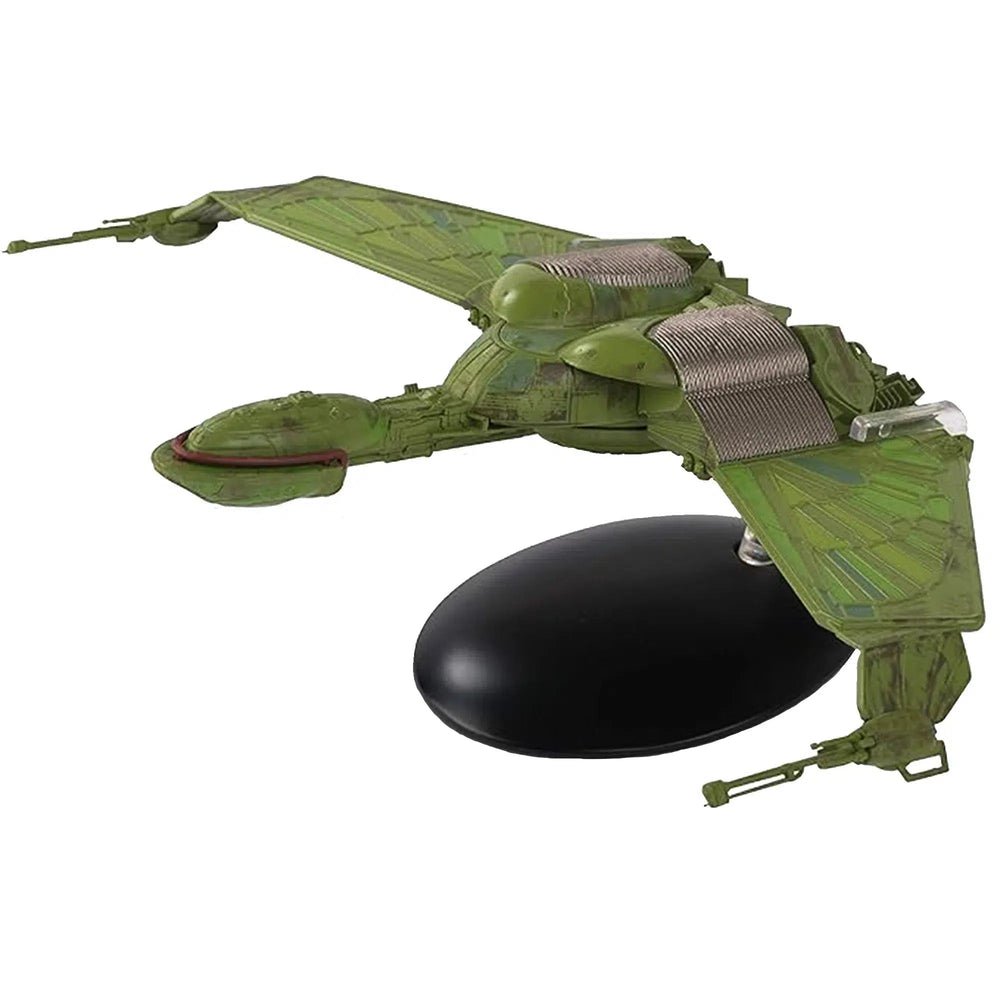 Star Trek - Attack Position Klingon Bird-of-Prey Ship Figure (5") - Eaglemoss - The Official Starships Collection Series