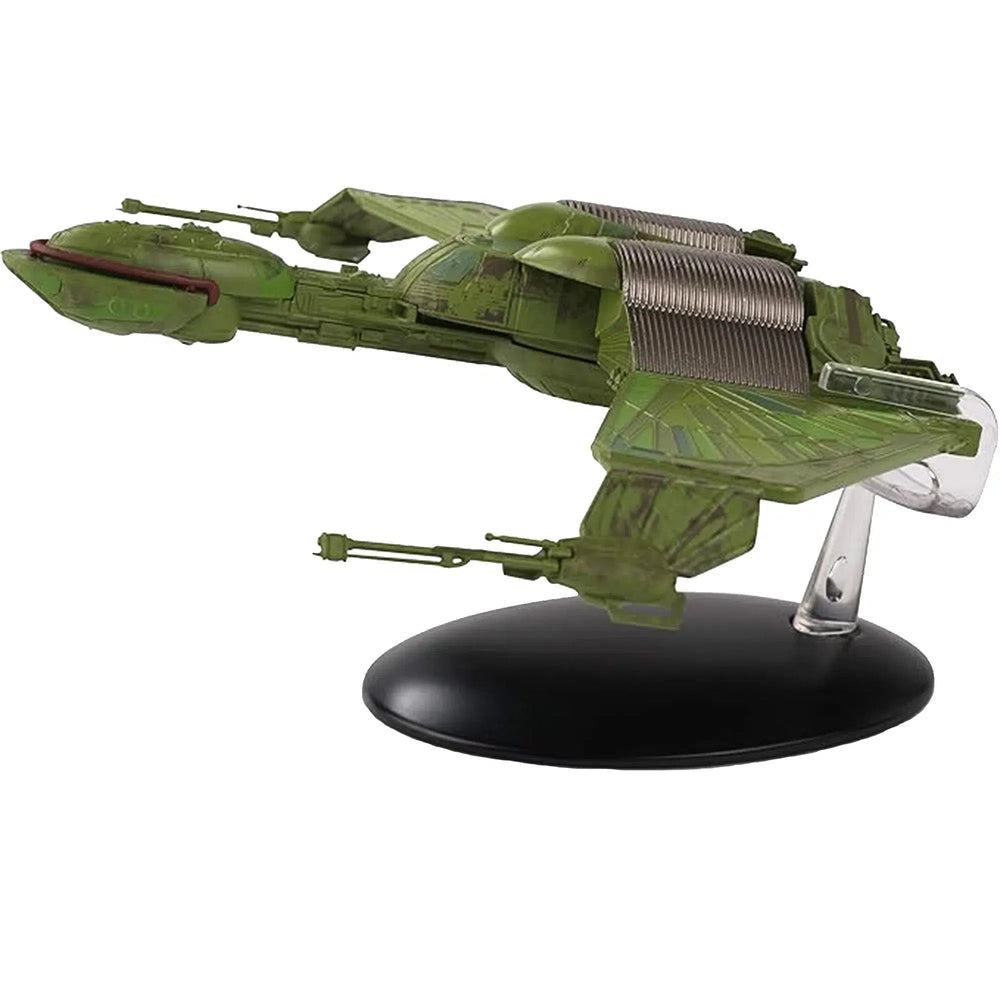 Star Trek - Attack Position Klingon Bird-of-Prey Ship Figure (5") - Eaglemoss - The Official Starships Collection Series