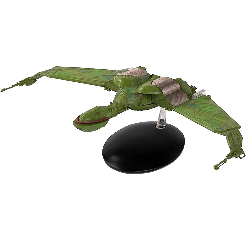 Star Trek - Attack Position Klingon Bird-of-Prey Ship Figure (5") - Eaglemoss - The Official Starships Collection Series