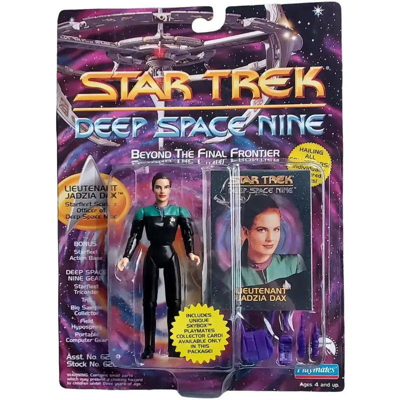 Star Trek: Deep Space Nine - Lieutenant Jadzia Dax Action Figure with SkyBox Collector Card (4.5