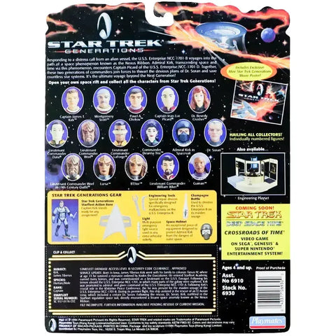 Star Trek: Generations - Captain James T. Kirk in Spacesuit Action Figure (4.5