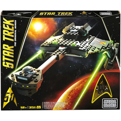 Star Trek - Klingon D7 Battle Cruiser Collector Construction Set - Mega Bloks | DPH80
