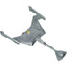 Star Trek - Klingon K’t’inga-Class Battle Cruiser Ship Figure (5") - Eaglemoss - The Official Starships Collection
