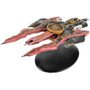 Star Trek - Klingon Qugh Class Ship Figure - Eaglemoss - The Official Starships Collection