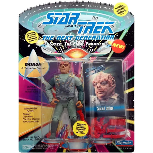 Star Trek: The Next Generation - Captain Dathon Action Figure (4.75") - Playmates Toys - (1993)