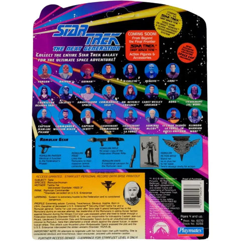 Star Trek: The Next Generation - Commander Sela Action Figure with SkyBox Collector Card (4.5